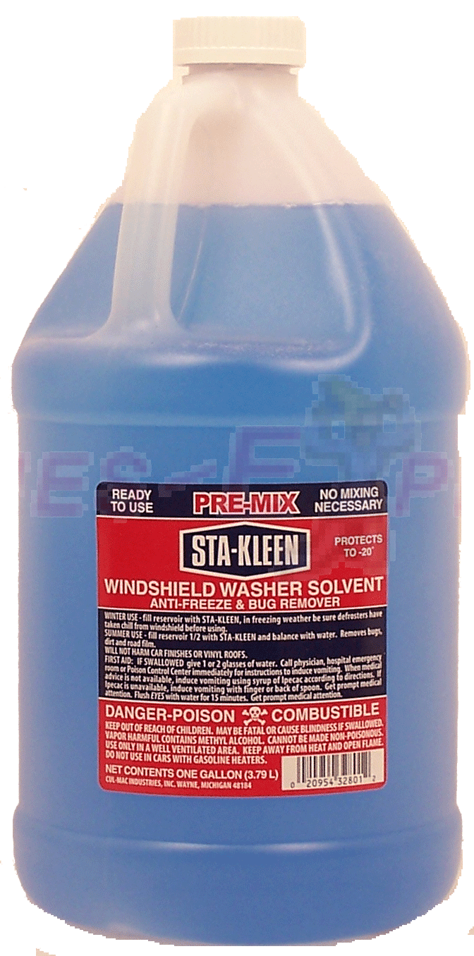 Sta-Kleen  windshield washer solvent, anti-freeze & bug remover, no mixing necessary Full-Size Picture